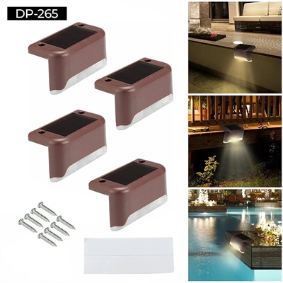 Güneş Enerjili Köşe Lambası 4lü