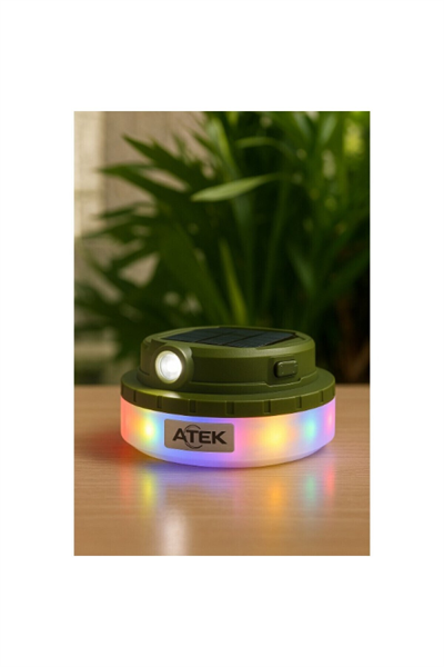 Güneş Enerjili Makara LED Kamp Lambası