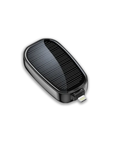Güneş Enerjili Mini Powerbank 1200mAh Ultra İnce Taşınabilir