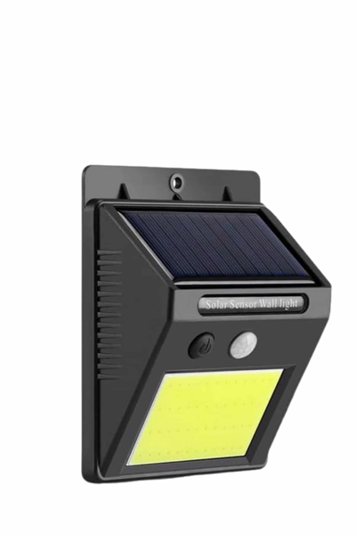 Güneş Enerjili Sensörlü Duvar Lambası Bahçe Lamba Suya Dayanıklı Bahçe Aydınlatma