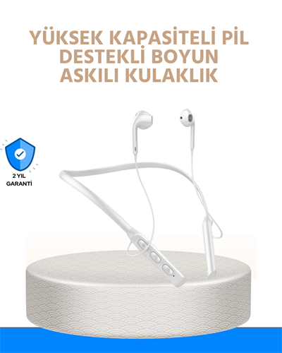 Gürültü Azaltıcı Ergonomik Boyun Askılı Kablosuz Kulaklık
