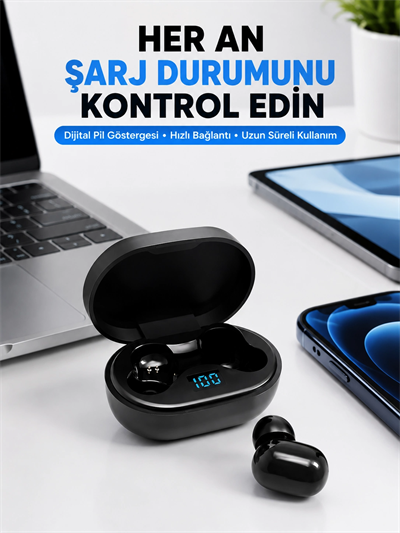 Gürültü Azaltmalı Mikrofonlu Bluetooth Kulaklık Yeni Nesil
