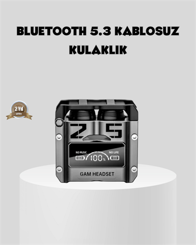 Gürültü Engelleyici Kablosuz Bluetooth Kulaklık – Oyun ve Müzik İçin Profesyonel Ses