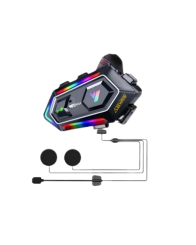 Gürültü Engelleyici Motosiklet Kask Intercom Uzun Pil Ömürlü Tasarım