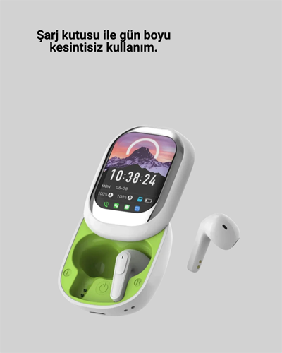 Gürültü Engelleyici Uzun Pil Ömürlü Stereo Bluetooth Kulak İçi Kulaklık