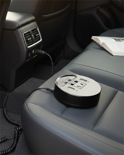 Güvenli Voltaj Korumalı Araç Power Inverter Çoklu Cihaz Desteği