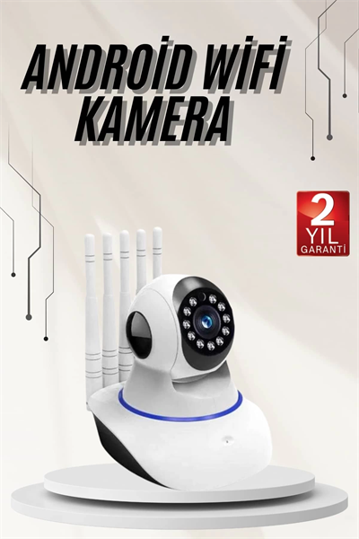 Güvenlik Kamerası Antenli Gece Görüşlü Sensörlü Harekete Duyarlı