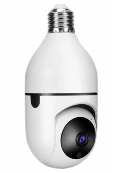 Güvenlik Kamerası Wi-Fi Özellikli 360 Derece Full Hd 1080p Ampül Kamera