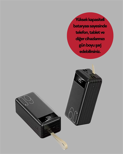Güvenlik Korumalı Hızlı Şarj Özellikli Powerbank Yeni Nesil