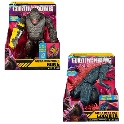GxK Godzilla Kong Mega Figür Mega Figür 33 cm