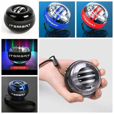 Gyro Ball El Bilek Egzersiztopu Otomatik Jiroskop Kol Kuvvet Spor Ekipmanı Bx40