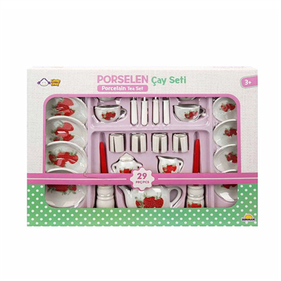 H2129 SUN-RST-H-AY SETİ 29 PARÇA PORSOLEN - STOKTA OLAN GÖNDERİLİR