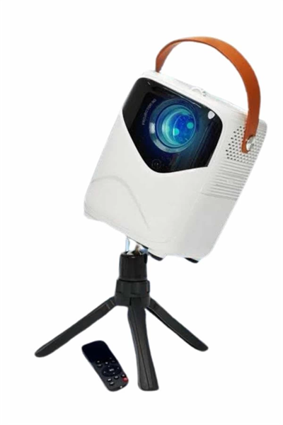 HD Ayaklı Portatif Projeksiyon Cihazı Android İşlemcili Sinema Projektörü