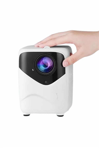 HD Ayaklı Portatif Projeksiyon Cihazı Android İşlemcili Sinema Projektörü