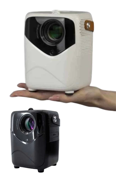 HD Ayaklı Portatif Projeksiyon Cihazı Bluetooth Wifi Akıllı Android İşlemcili