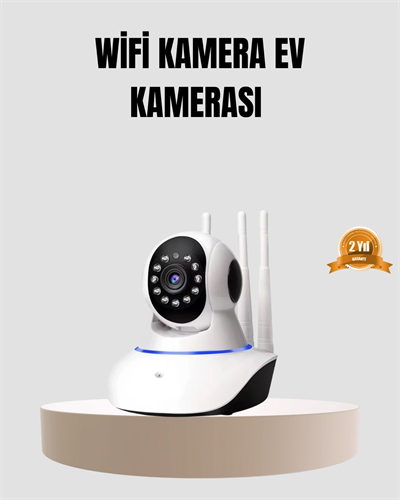HD IP Kamera – Gece Görüşlü, Hareket Sensörlü, Mobil Takip ve Çift Yönlü Ses