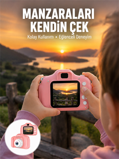HD Mini Kamera Video ve Fotoğraf Çekimli Şarj Edilebilir Bataryalı Hafıza Kart Destekli Yeni Nesil