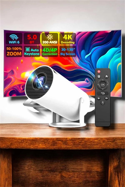 HDMI ve Full HD Teknolojili 160 ANSI Lümen Kablosuz Projeksiyon Yeni Nesil
