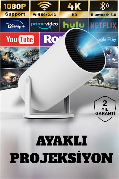HDMI ve Full HD Teknolojili 160 ANSI Lümen Kablosuz Projeksiyon
