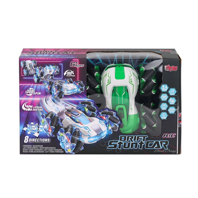 HG4-33 Kumandalı Müzikli Işıklı Drift Stuntu Akrobat Araba -Vardem