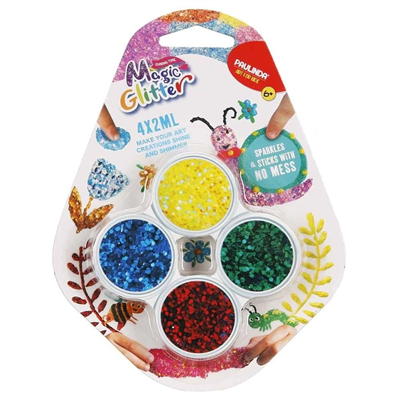 HOBİ SET MAGİC GLİTTER 4X2ML KRTL