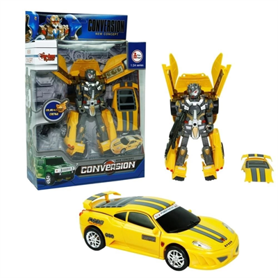 HW-899-1-2-5 KUT. DÖNÜŞEBİLEN ROBOT JEEP 1:24 -VRD