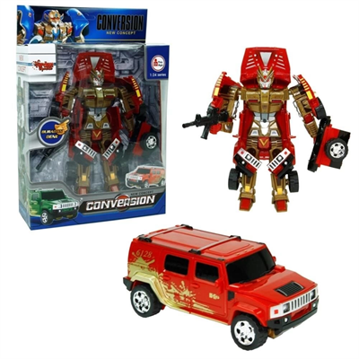 HW-899-1-2-5 KUT. DÖNÜŞEBİLEN ROBOT JEEP 1:24 -VRD