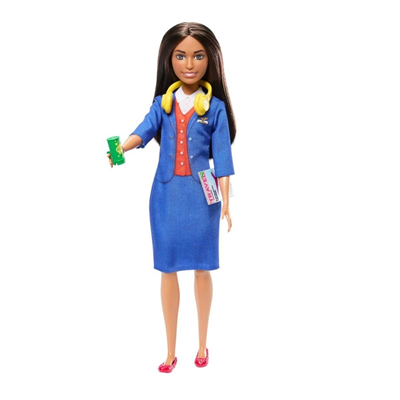 HYT60 Barbie Hostes Bebek ve Aksesuarları