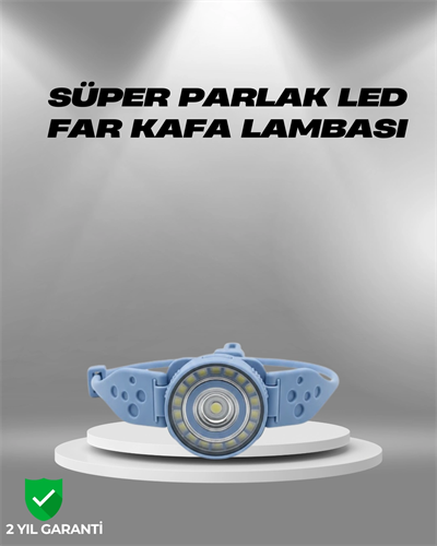 Hafif ve Taşınabilir Kamp Kafa Lambası Ayarlanabilir Işık