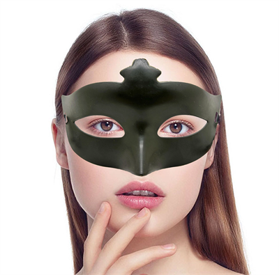 Haki Yeşil Renk Masquerade Kostüm Partisi Venedik Balo Maskesi Bx40
