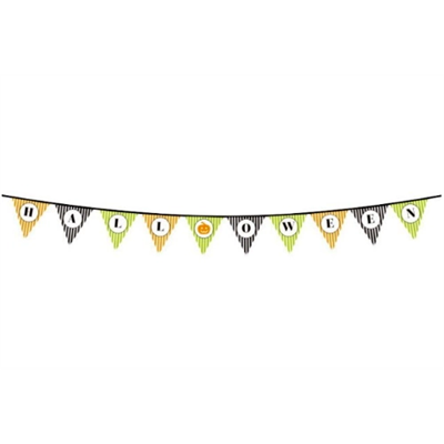 Halloween Kabak Banner Süsü