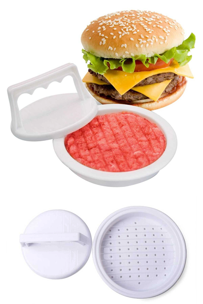 Hamburger Yapma Aparatı- Hamburger Pres Ve Köfte Kalıbı Bx40
