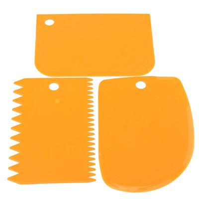 Hamur Şekillendirici Kesici Kazıyıcı Pasta Kek Dekorasyon Seti (3936)