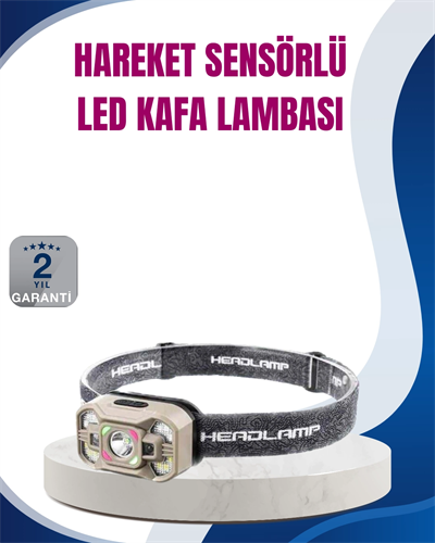 Hareket Sensörlü LED Far 45 Derece Ayarlı Şarj Edilebilir