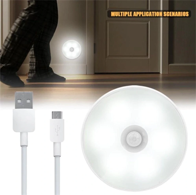 Hareket Sensörlü Usb Şarjlı Led Işık Lamba