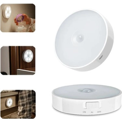 Hareket Sensörlü Usb Şarjlı Led Işık Lamba