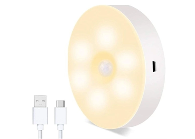 Hareket Sensörlü Usb Şarjlı Led Işık Lamba