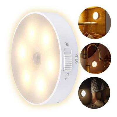 Hareket Sensörü Dolap Altı Aydınlatması USB Şarj Edilebilir LED (3936)