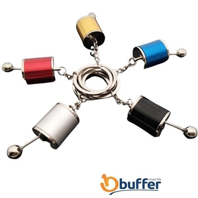 Hareketli Araba Vites Anahtarlık Altı Hız Manuel Vites Dişli Shifter Topuzu Metal Anahtarlık Bx40
