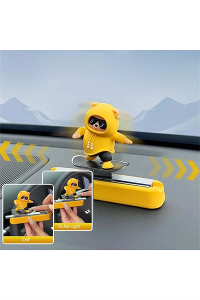 Hareketli Kayan Figür Kaykay Numaratör Oto Araç Kaykay Numaratör Torpido Üstü Numaralık