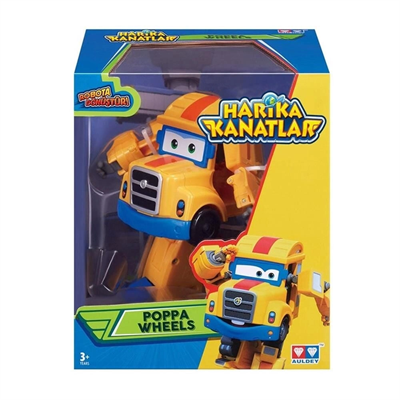 Harika Kanatlar Dönüşen Poppa Wheel 13 cm Figür - 48403