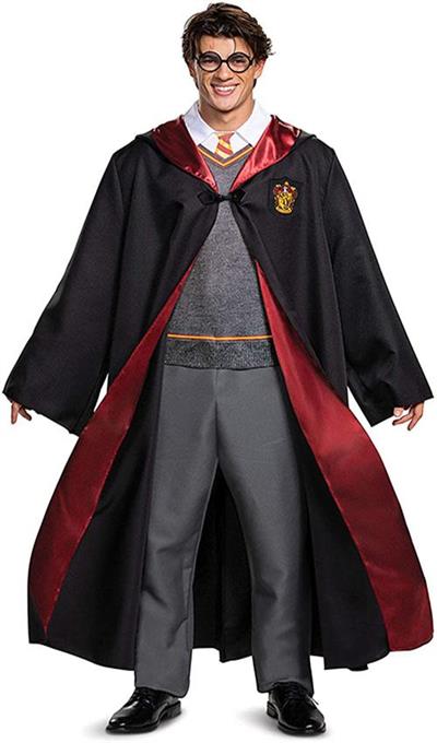 Harry Potter Gryffindor Cübbe Çocuk Boy - Harry Potter Kostümü 5-6 Yaş (3936)