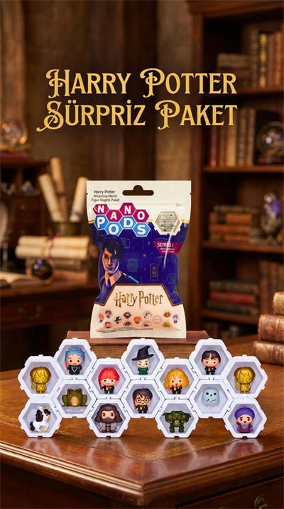 Harry Potter Koleksiyon Sürpriz Figür Seti Ünlü Karakterler
