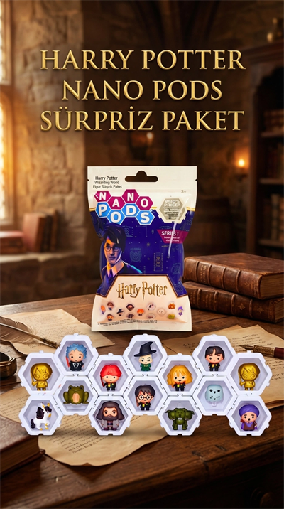 Harry Potter Sürpriz Figür Oyuncak Seti Koleksiyon Parçası