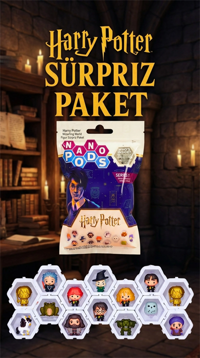 Harry Potter Sürpriz Figür Seti Çocuklar ve Koleksiyonerler İçin 2 Adet