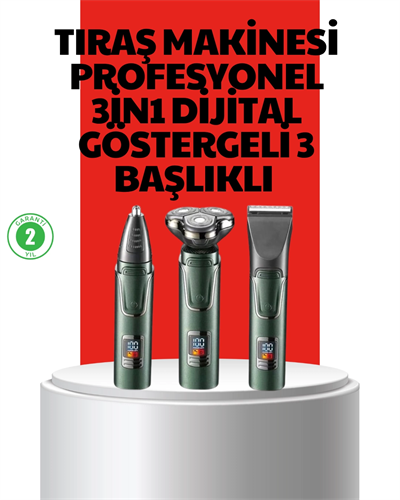 Hassas Bölgeler İçin Çok Fonksiyonlu Tıraş Makinesi
