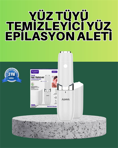 Hassas Ciltler İçin LED Destekli Yüz Epilasyon Cihazı
