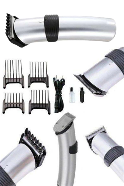 Hassas Ciltlere Özel Saç Sakal ve Vücut Kuaför Tipi Şarjlı Tıraş Makinesi