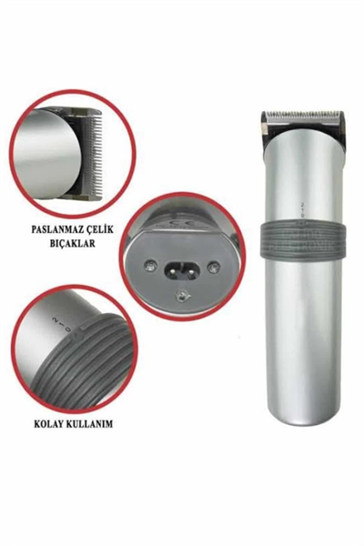 Hassas Ciltlere Özel Saç Sakal ve Vücut Kuaför Tipi Şarjlı Tıraş Makinesi