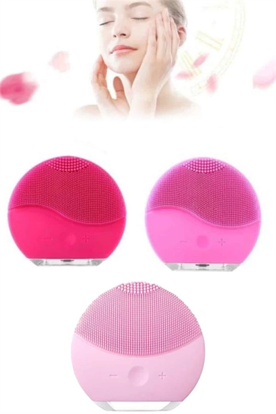 Hassas Ciltlere Özel Titreşimli Yüz Temizleme ve Masaj Aleti